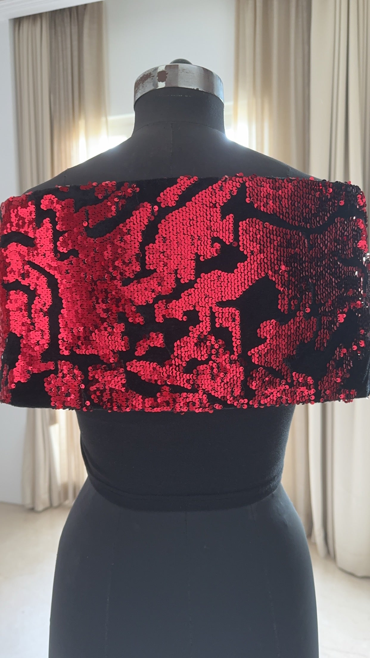 Red Shoulder Wrap